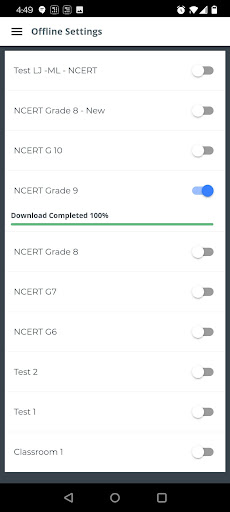 Offline Settings - Step 5